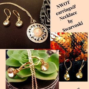 Swarovski LE earrings and necklace set